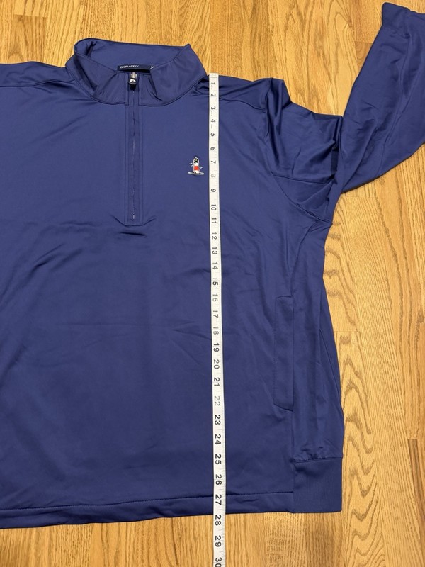 B Draddy Sankaty Head Golf 1/4 Zip Pullover Men’s XXL 2XL Performance Stretch gallery