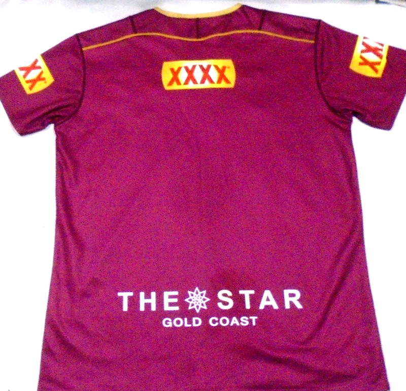 Canterbury QLD Maroons State of Origin 2017 Home Jersey Shirt Size L Large Adult gallery