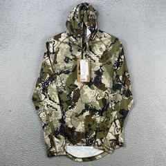 Kings XKG Elevation Shirt Hoodie Men Medium Green Camo Quarter Zip Baselayer NEW