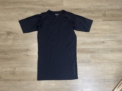 DFND Recovery Compression Training Shirt Mens Sz L Short Sleeve Running Black