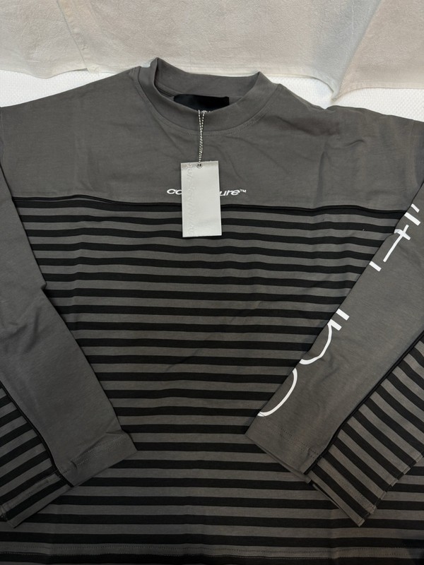 Coldculture DOUBLE SIDED LONGSLEEVE DARK GREY Size Medium🌸 gallery