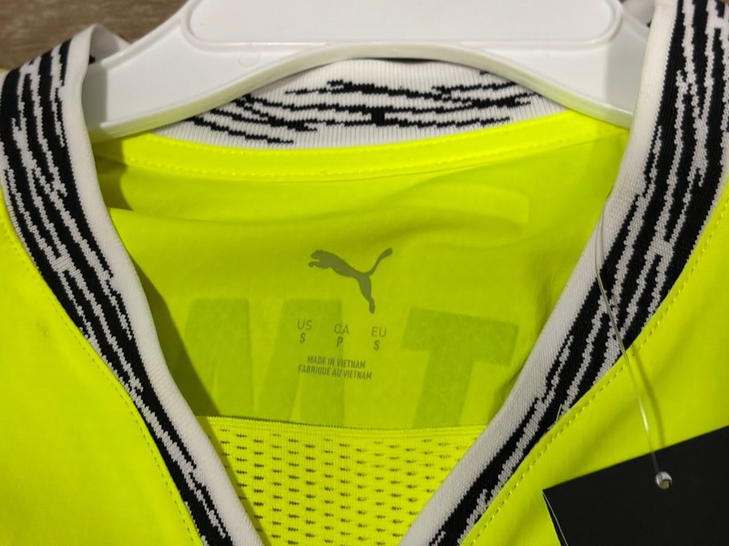 New Puma BVB Authentic Anniversary Jersey Men's Sz S Neon Black 777596 04 gallery