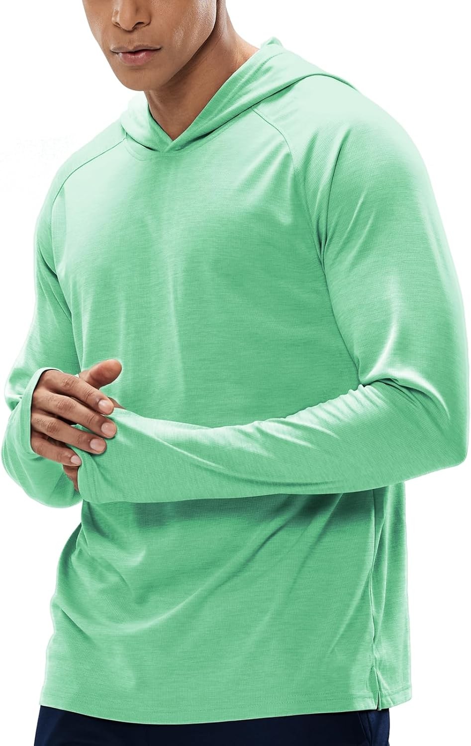 Men's UPF 50+ Sun Protection Hoodie Long Sleeve Quick Dry Fishing Hiking Shirt gallery