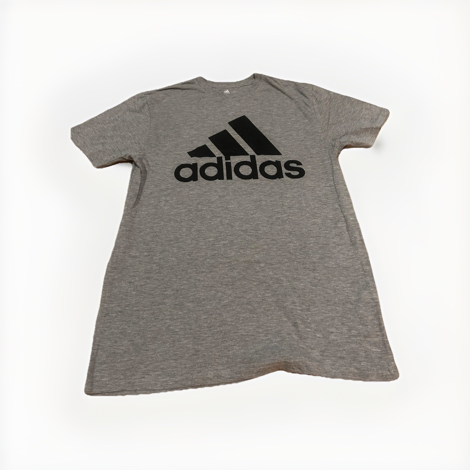 Adidas Grey Size Medium Men’s Short Sleeve Athletic And Casual Shirt gallery