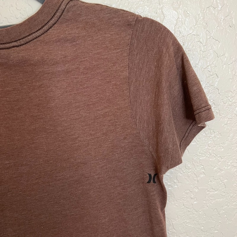 Hurley Men's Small Brown T-Shirt Freedom Movement Eagle Graphic Tee Short Sleeve gallery