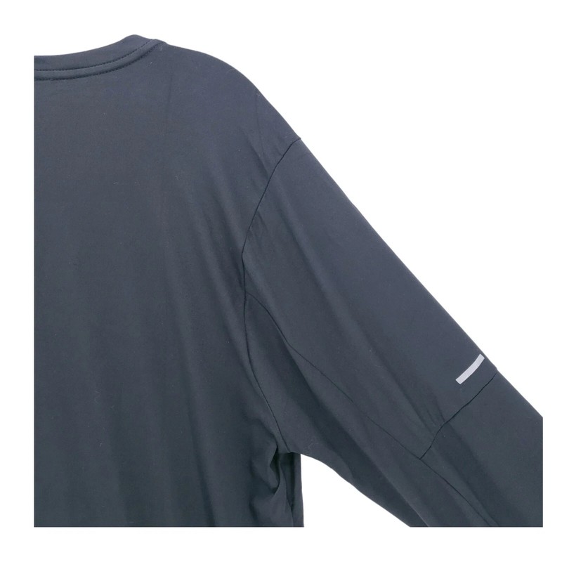 NWT Nike Dri-FIT Element Crew Black Long Sleeve Top Swoosh DD4754-010 MEDIUM gallery