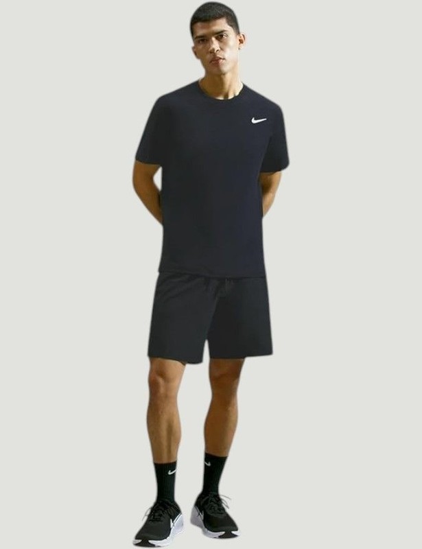 Nike Mens NEW XL Dri-FIT Black Performance T-Shirt Comfort Gym Workout Fitness gallery