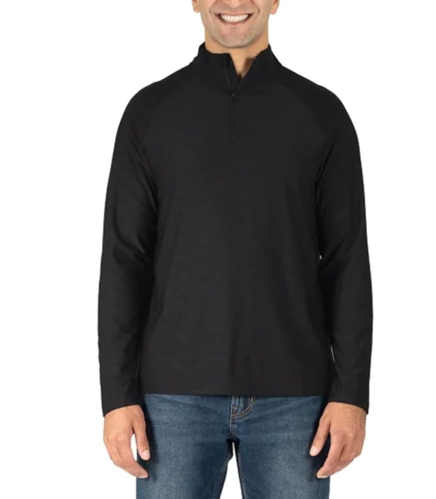 Gerry Active Quarter Zip Black Size XL WWM2
