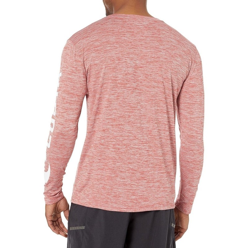 Costa Del Mar Red Heathered UPF 50 LongSleeve Technical Crew Performance Shirt S gallery