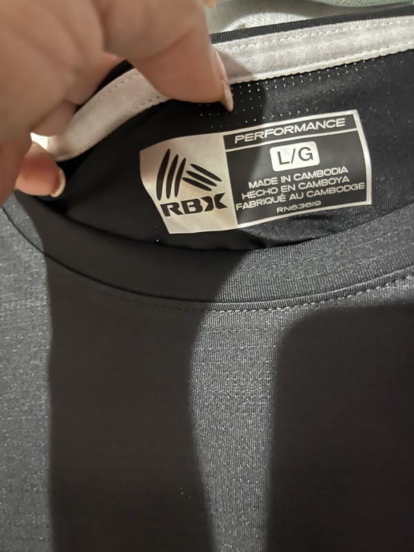 RBX Performance Men's Lightweight Breathable Black Short Sleeve T-Shirt Size L gallery