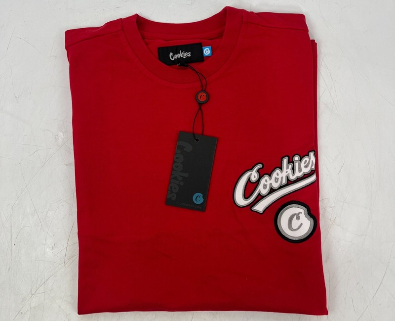 COOKIES PUTTIN IN WORK SS JERSEY KNIT (RED) MENS SZ M NWT gallery