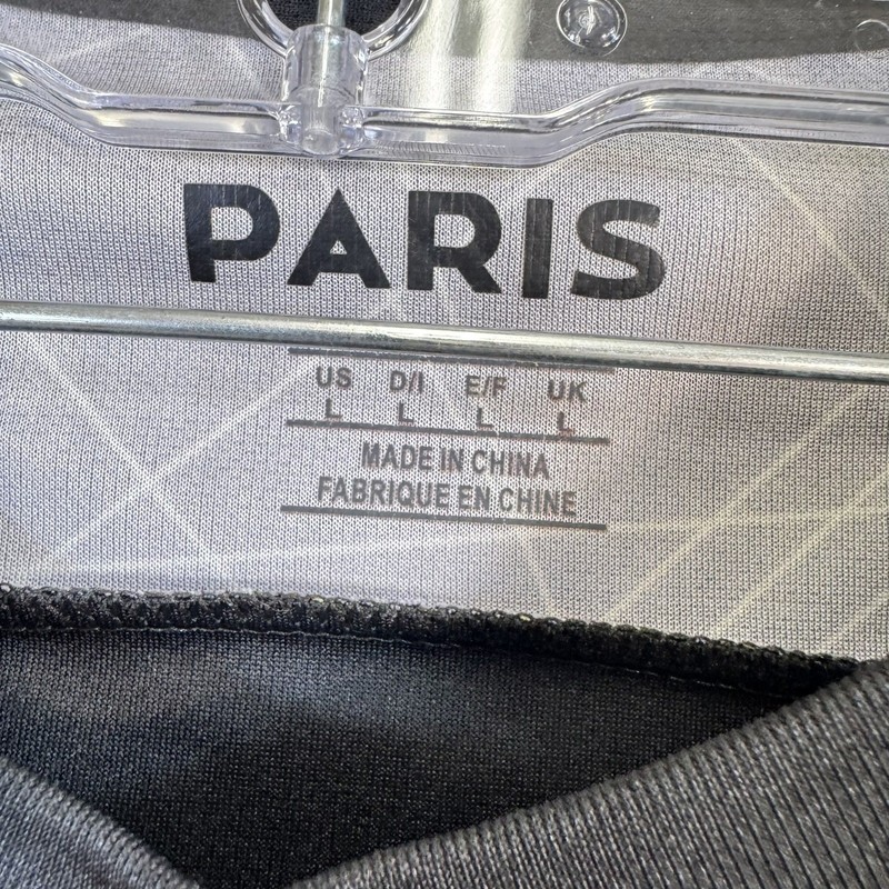 Paris Saint-Germain PSG Messi 30 Jersey Mens Large Black Yellow Qatar Airways gallery