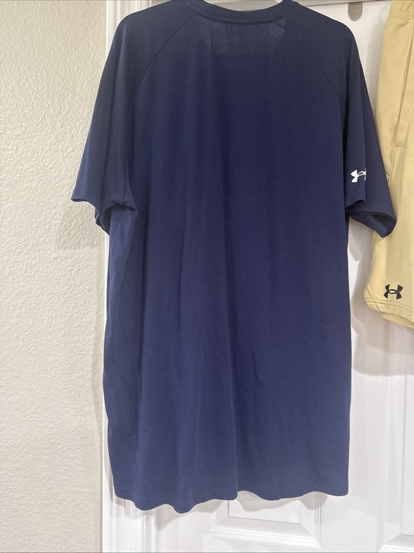 Under Armour Men's XXL Activewear Set - T-Shirt and Shorts Wardogs Baseball EUC gallery