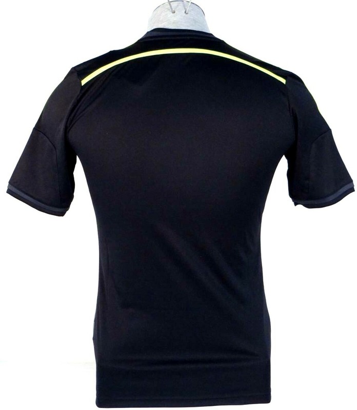 Adidas ClimaCool Spain 2014 World Cup Black & Neon Away Football Jersey Mens NWT gallery