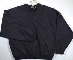 White Bear 3XL Microfiber Jacket Pullover Long Sleeve V-Neck Golf Golfing