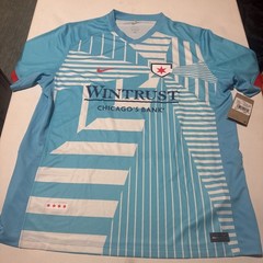 XL New Nike Chicago Red Stars 2024 Stadium Primary Jersey Shirt P35268J534-CHI