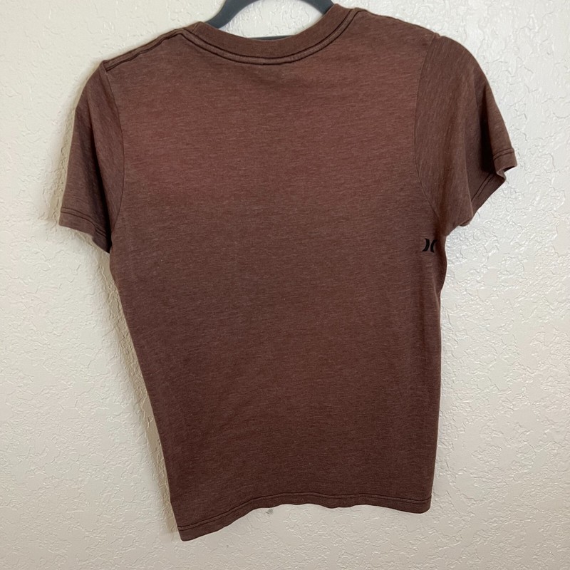 Hurley Men's Small Brown T-Shirt Freedom Movement Eagle Graphic Tee Short Sleeve gallery