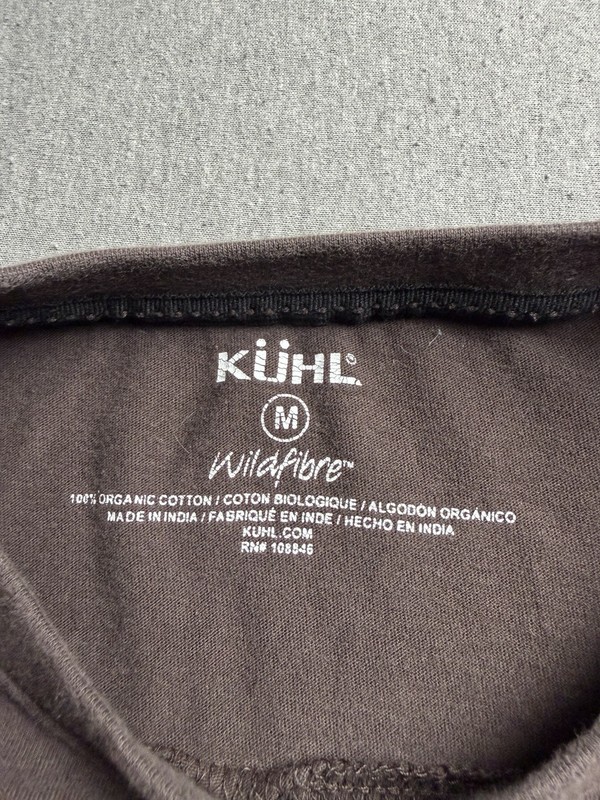 Kuhl Shirt Mens M Brown Wildfibre Long Sleeve Organic Cotton Outdoors gallery