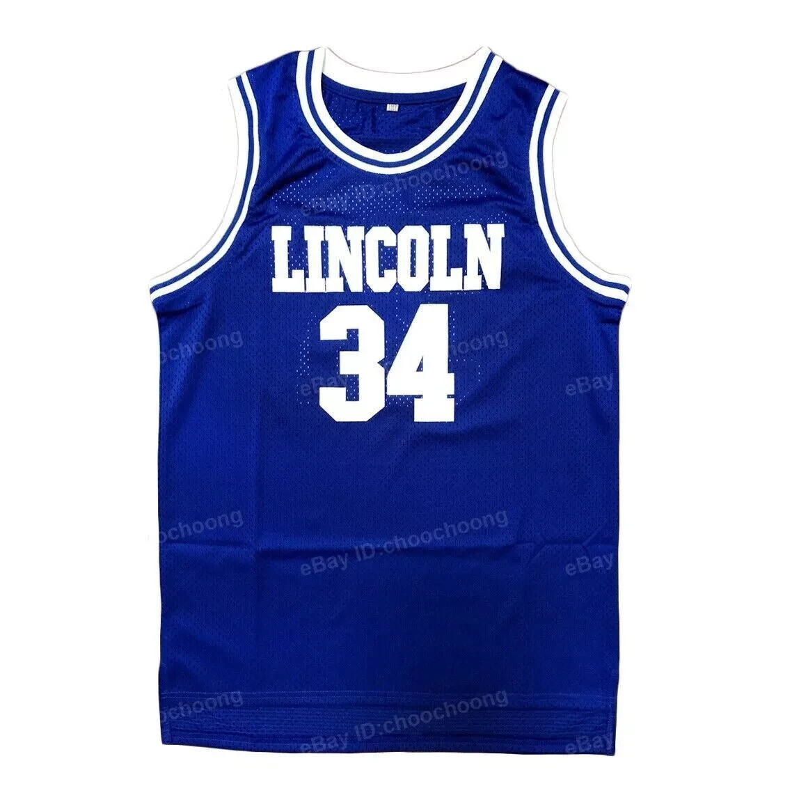 He Got Game Jesus Shuttlesworth #34 Lincon High School Basketball Jersey gallery