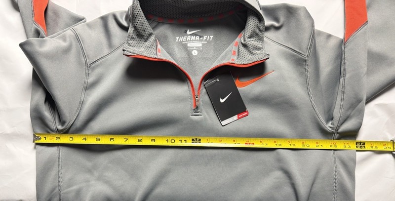 Nike Therma Fit NWT Performance Dri Fit Mens 1/4 Zip Shirt Sz L FREE SHIPPING gallery