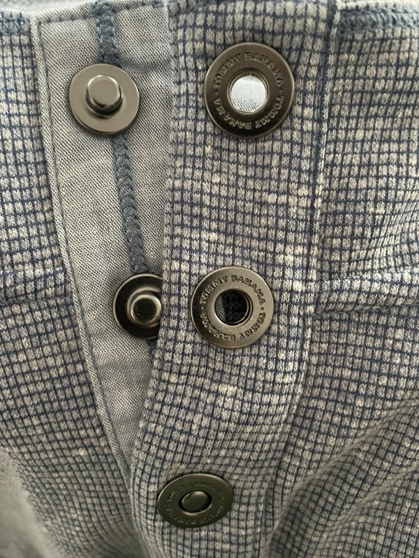 Mens Tommy Bahama Shirt 4X Pullover Snap 4XLB Slate Blue Gray $138 NWT gallery