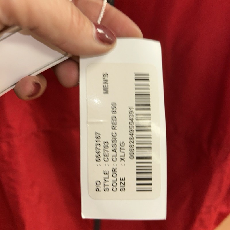 NWT I. Packaging CORE365 CE703 Men's Techno Lite Unlined Vest Red Easy Care gallery
