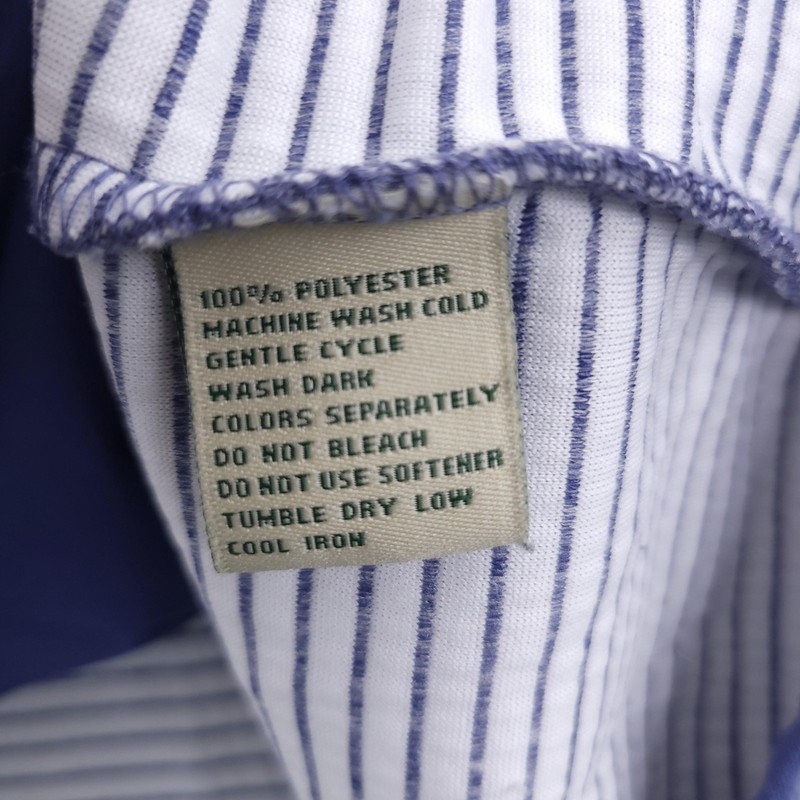 Donald Ross Pullover Sweater Mens 2XL Blue 1/4 Zip Long Sleeve Golf Pockets gallery