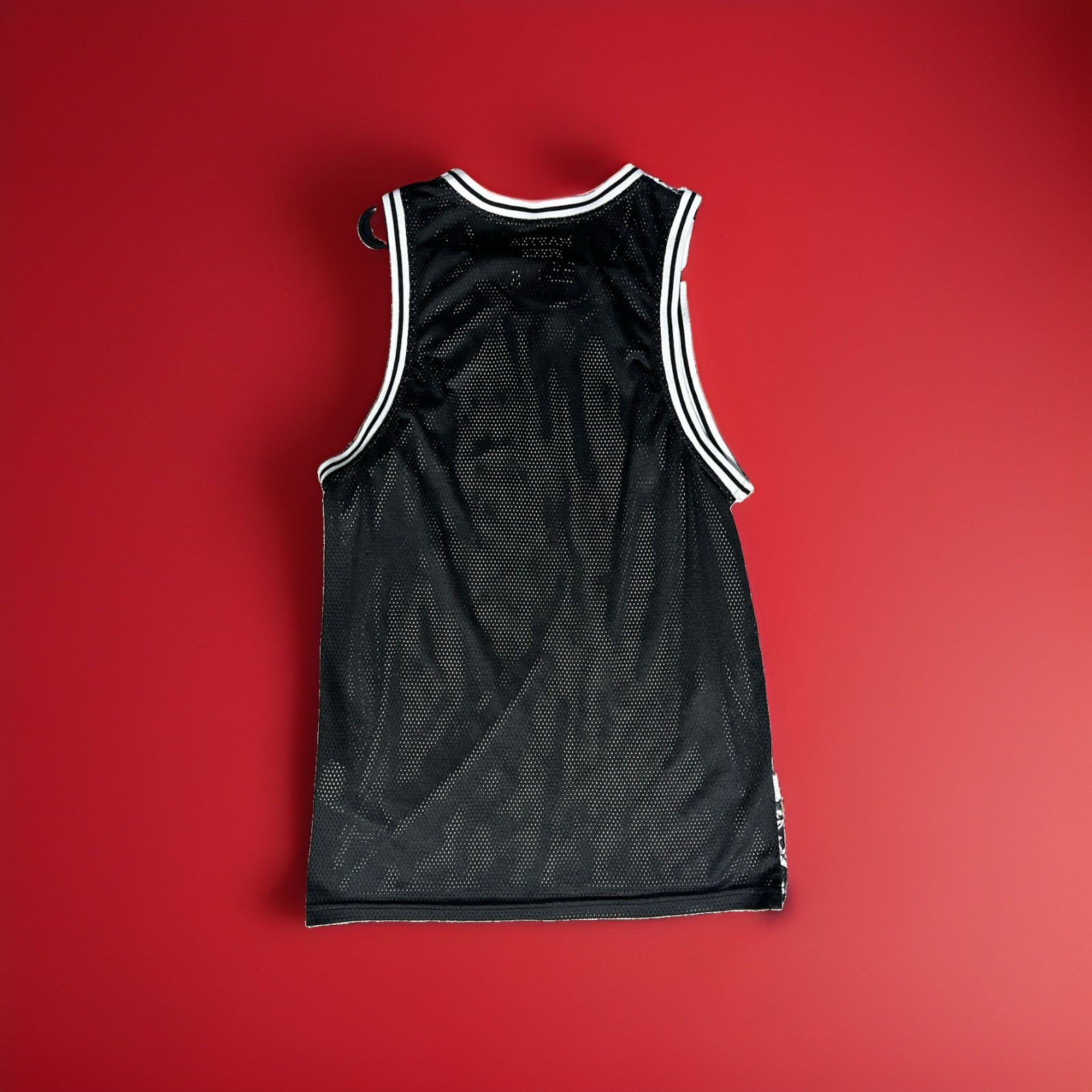 Master Piece Reversible Mesh Basketball Jersey Tank Black/White #24 S gallery