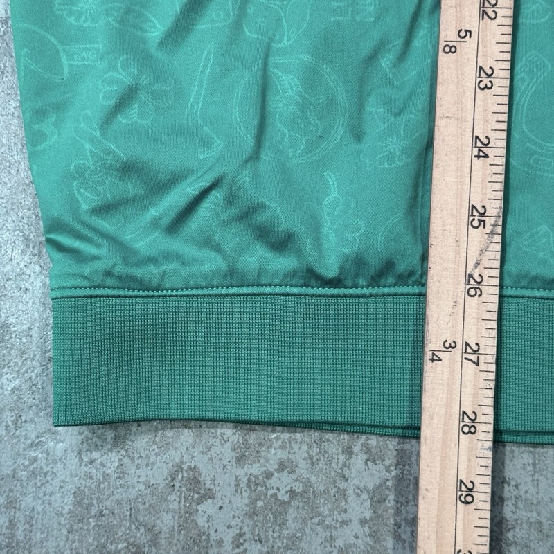 Nike Shield Golf Crewneck Lined Wind Sweatshirt Top Men’s XXL Green Good Luck gallery