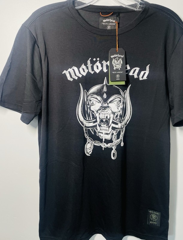 Roark Run Amok Motorhead Mathis War Pig SS T-Shirt Men’s S RK367 Black gallery