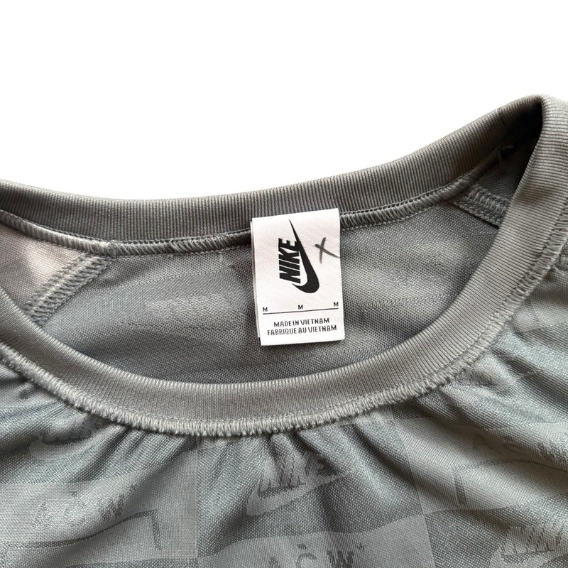 A-Cold-Wall* × Nike ACW Monogram Quilted LS Top Vapour Grey Medium FW18 Grail gallery
