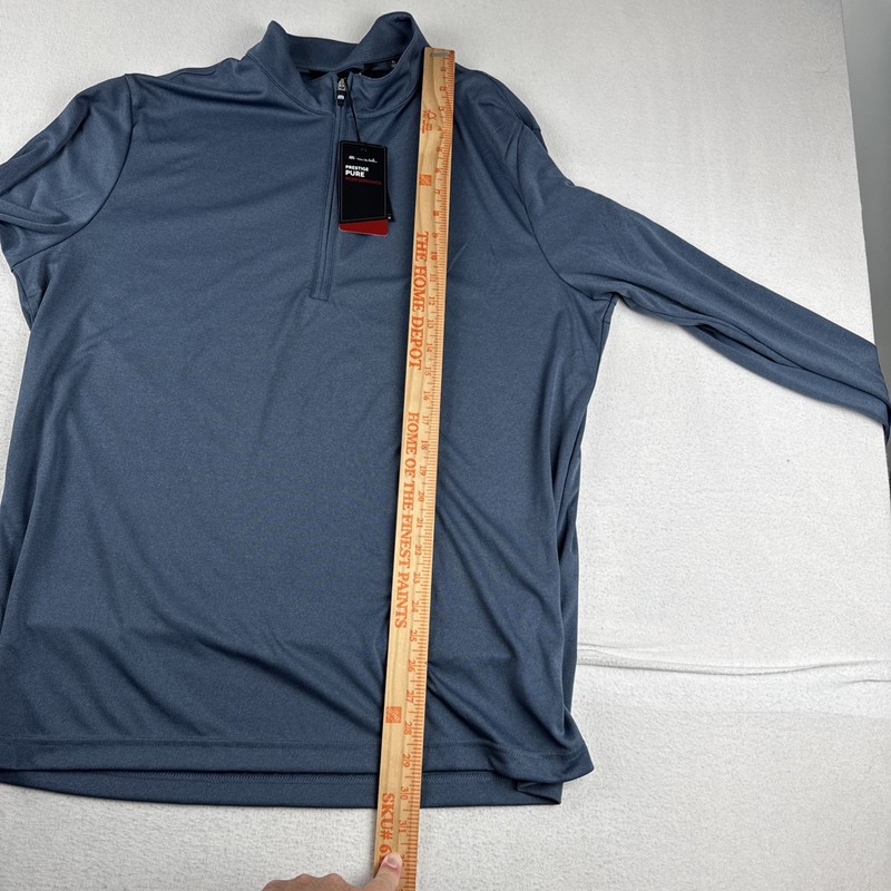 New! Travis Mathew Prestige Pure Performance 1/4 Zip Blue XL Ryan Homes gallery
