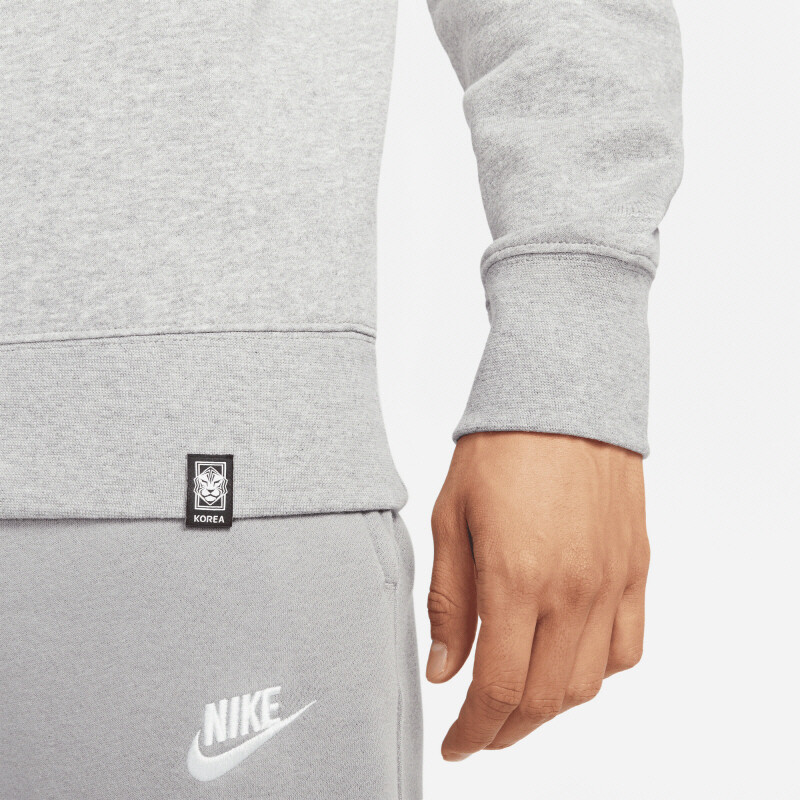 Nike Korea Club Fleece Pullover Crew Neck T-shirt (4986) Korean Lettering Top gallery