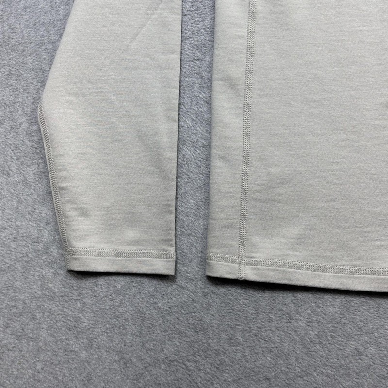 J Crew Performance Pullover Mens Medium Beige 1/4 Zip Stretch Athletic Shirt gallery