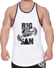 BIG SM EXTREME SPORTSWEAR muscle shirt tank top armpit shirt bodybuilding 2295