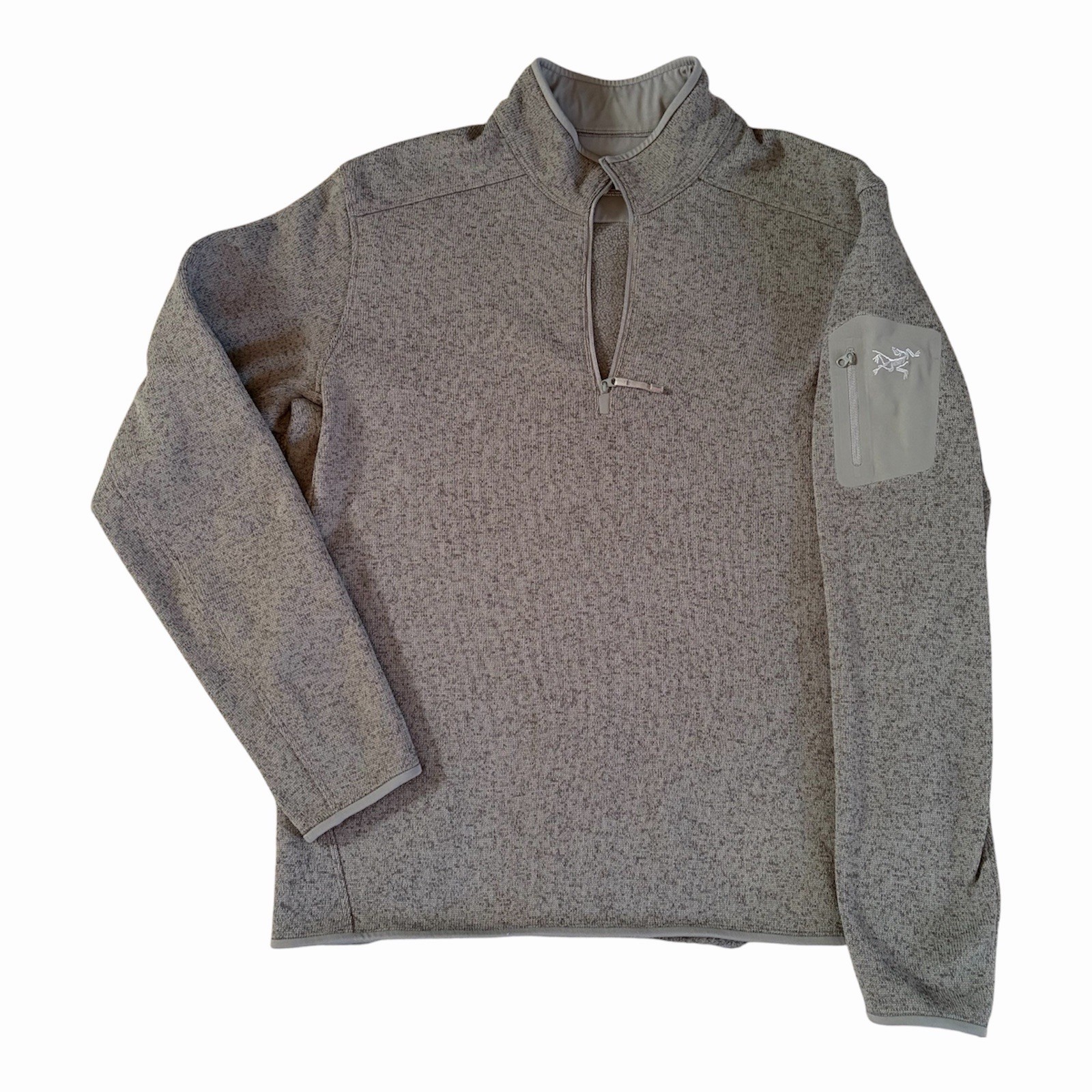 Arc'teryx Men's Large Covert 1/2 Zip Fleece Pullover Mock Neck Pocket gallery