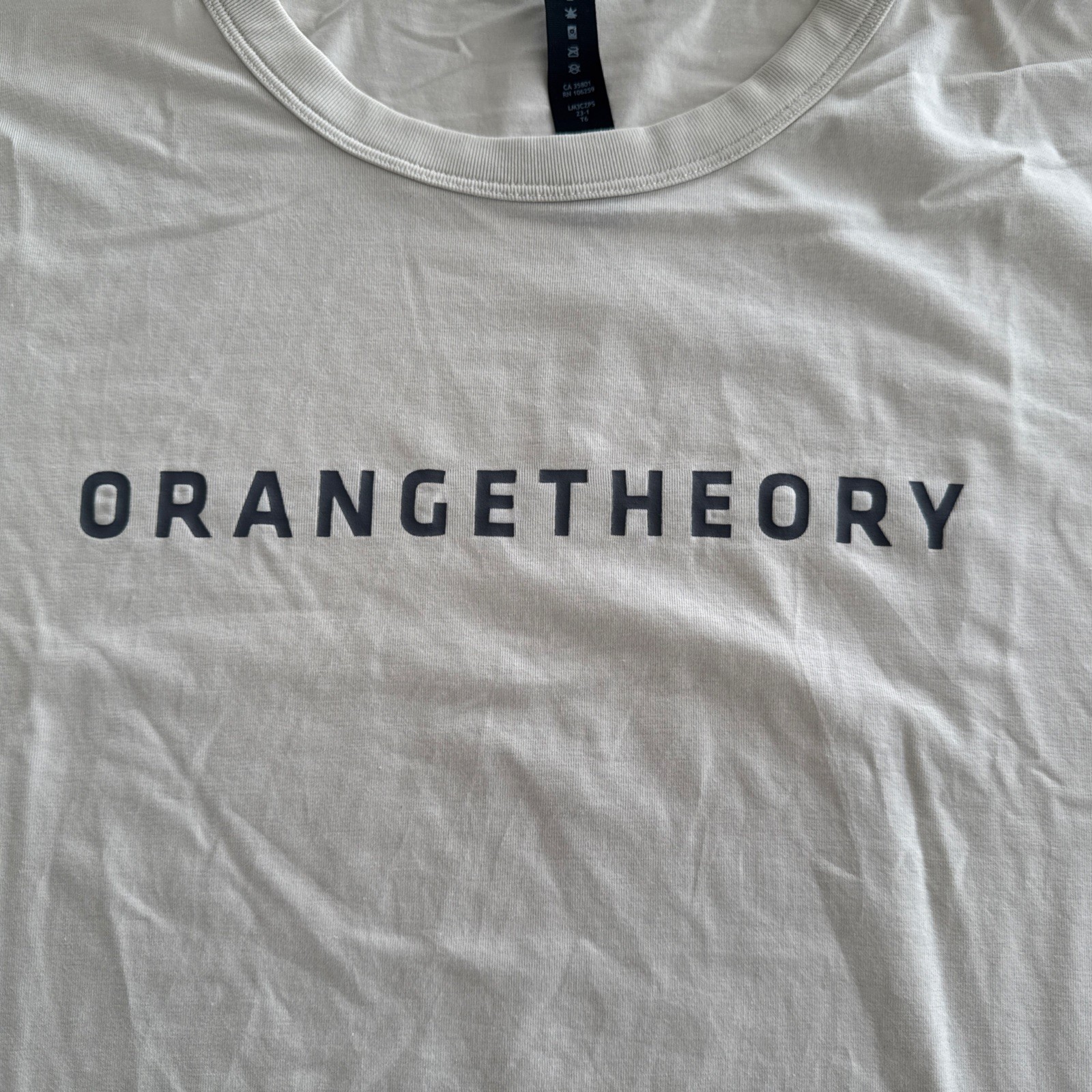 Orangetheory x Lululemon Mens Training/Casual Shirt - Size XL - Beige gallery