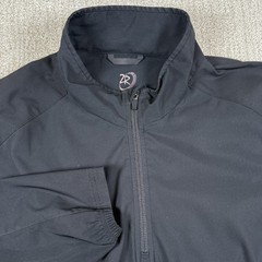 Zero Restriction Men’s XL Black Performance 1/4 Zip Golf Pullover Windbreaker