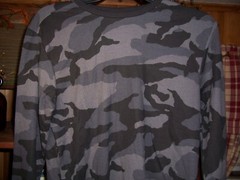 ECKO UNLIMITED MENS BLACK CAMO LONG SLEEVE SHIRT SIZE SMALL CASUAL NAME BRAND NE
