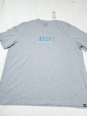 ADIDAS REGULAR FIT T-SHIRT MENS GREY 2X-LARGE 2XL MORE IS POSSIBLE NEW