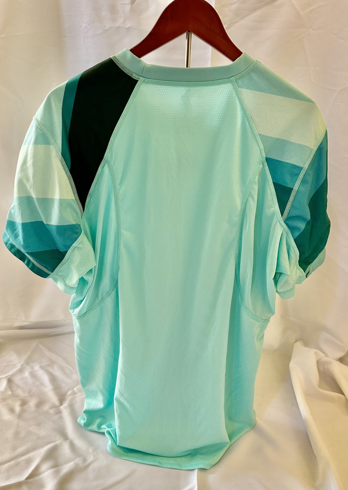 Adidas Men’s Tennis HEAT.RDY Aqua/Teal/Black – Size 2XL – Zverev US Open Style gallery