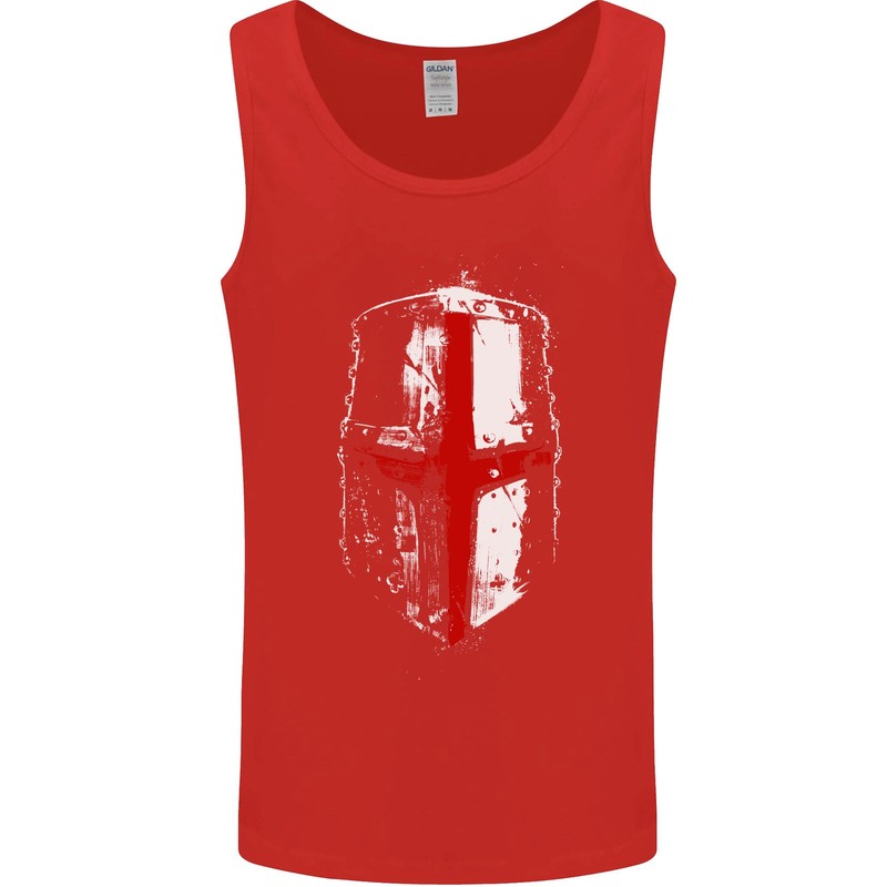 Helmet Gym England Flag St Georges Day Mens Vest Tank Top gallery
