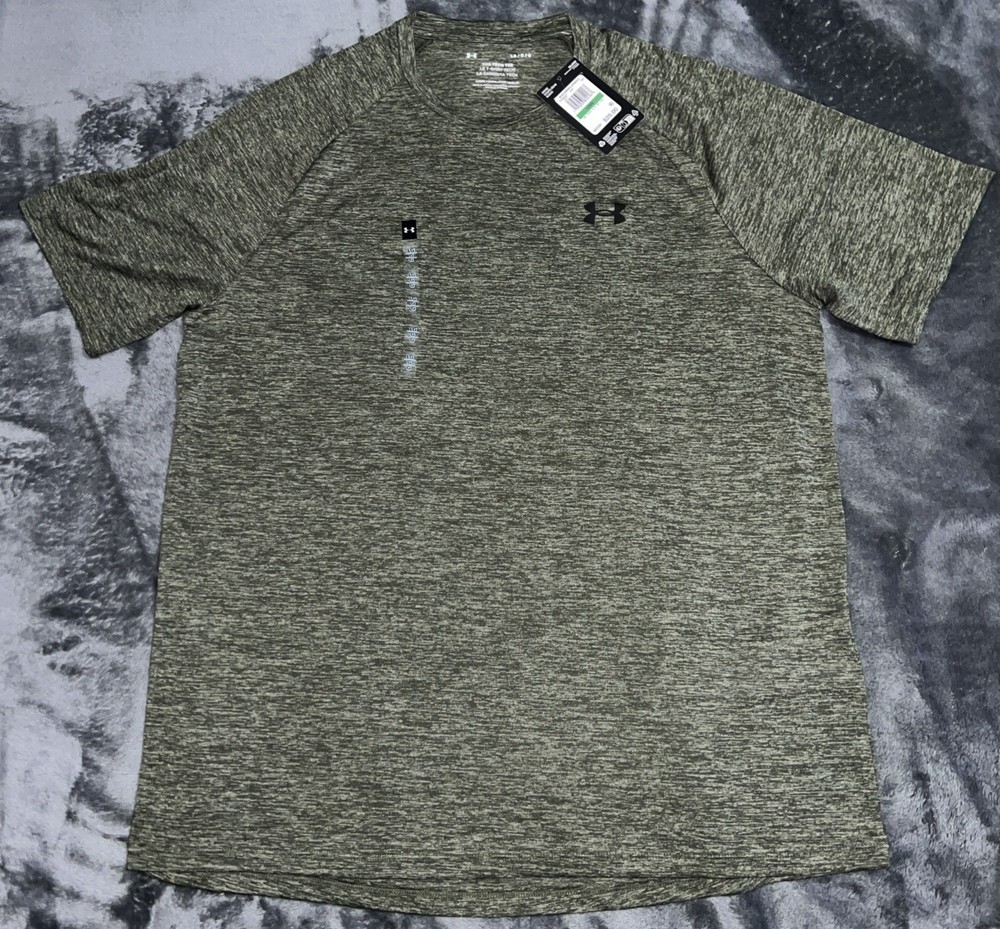 Small Under Armour Men's Tech 2.0 Tee Short Sleeve T-Shirt 1326413-390 GREEN