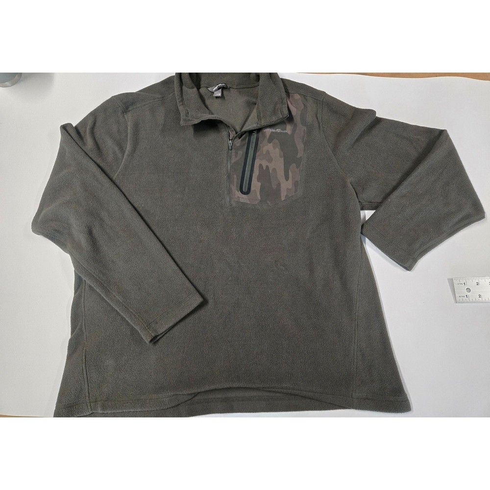 Eddie Bauer Cloud Layer Quarter Zip Performance Fleece Mens XL
