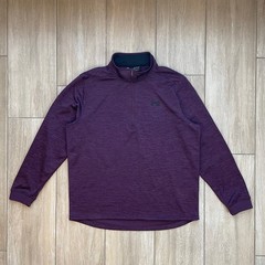 Under Armour ColdGear 1/4 Zip Pullover Mens XL Purple Fleece Lined Top