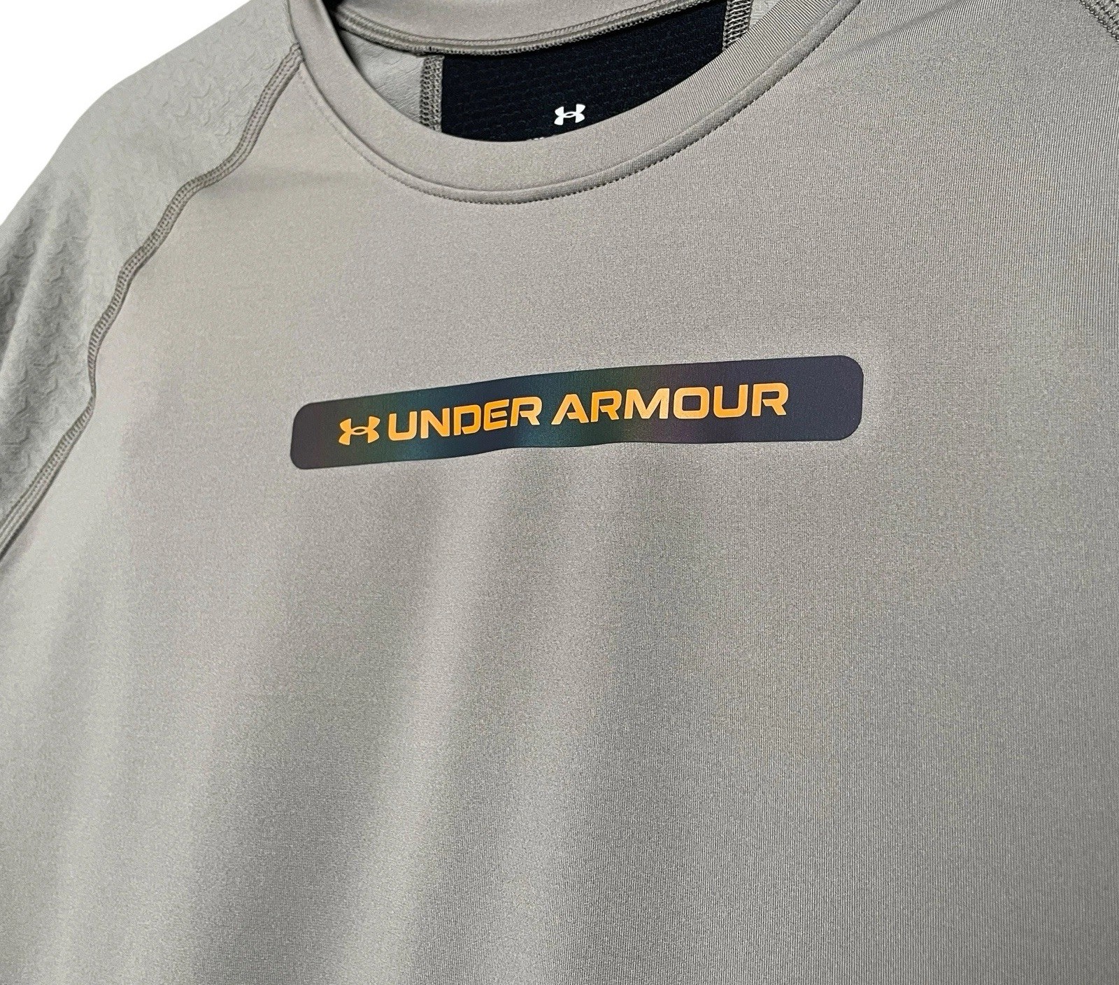 Under Armour UA RUSH SmartForm Short Sleeve T-Shirt Gray Men’s XL EXCELLENT gallery