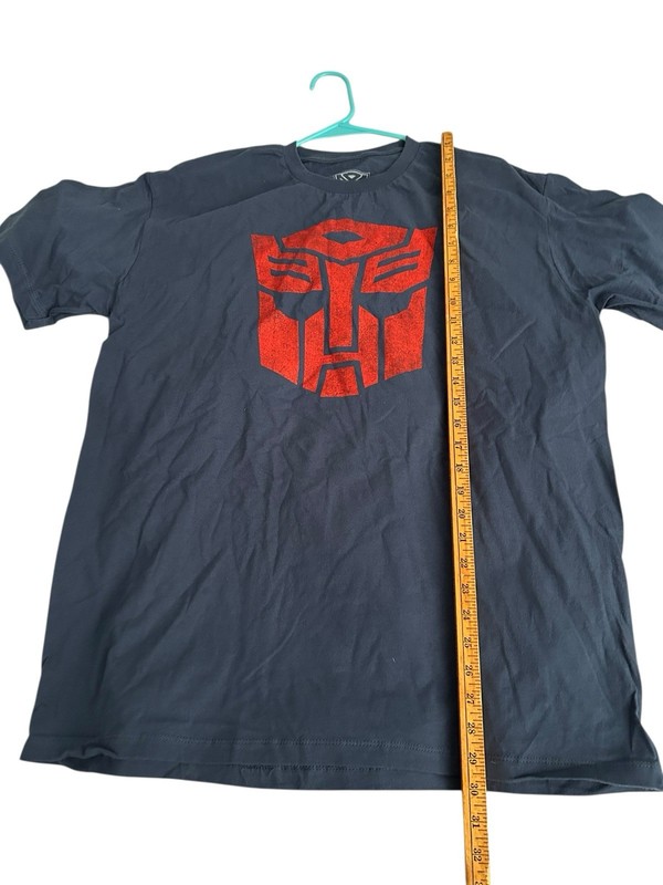 Transformers Mad Engine AutoBots Logo Navy Blue Shirt Mens XL New NWOT gallery