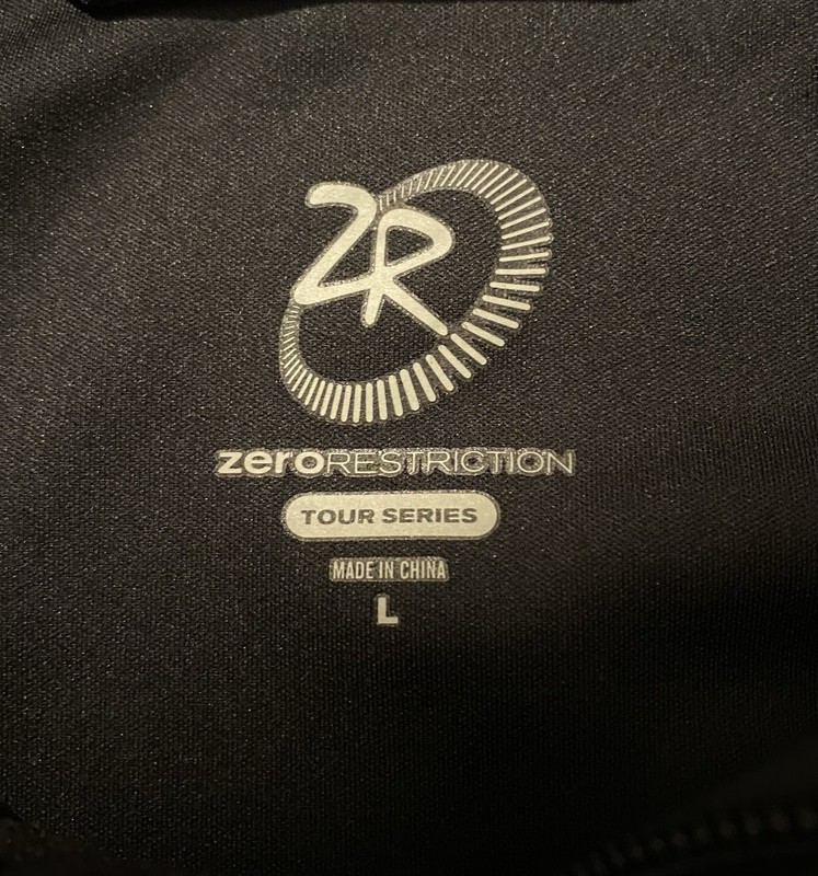 Zero Restriction Tour Series 1/4 Zip Golf Shirt L Large Performance Laurel Creek gallery