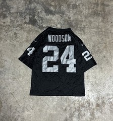 Nike Team Charles Woodson #24 Oakland Raiders Jersey Men’s M Vintage Made USA