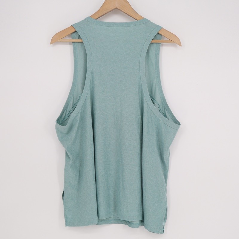 Old Navy Active Cloud 94 Soft Go-Dry Tank Top Mens XL Tall Teal Green Heathered gallery
